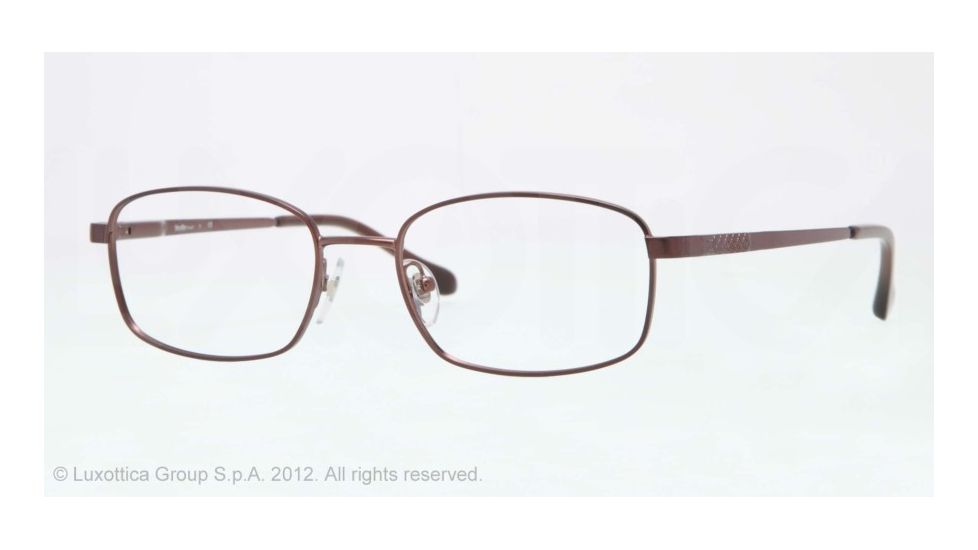 Sferoflex SF2250 Eyeglass Frames 355-52 - Matte - Dark Brown Frame, Demo Lens Lenses