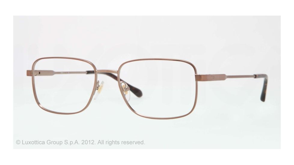 Sferoflex SF2257 Progressive Prescription Eyeglasses 476-53 - Matte Copper Frame, Demo Lens Lenses