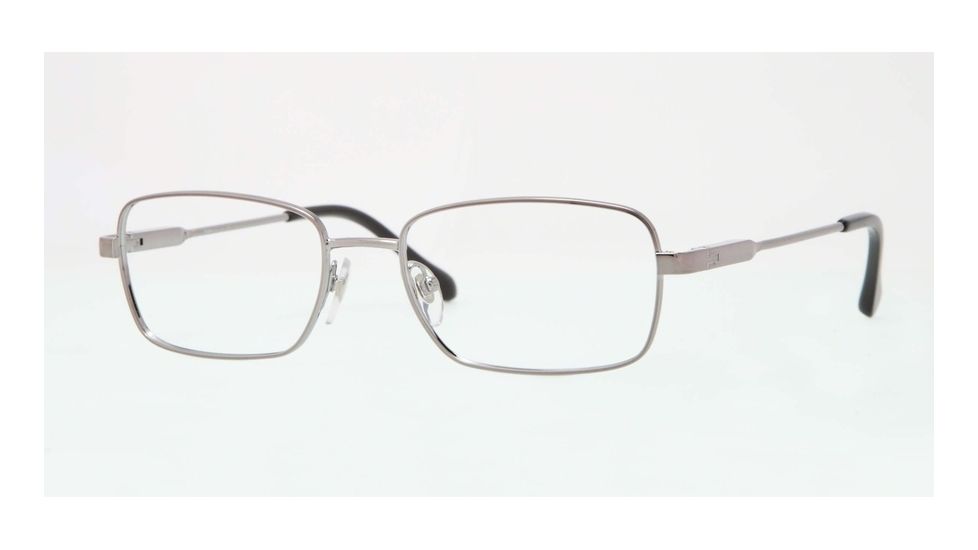 Sferoflex SF2258 Single Vision Prescription Eyeglasses 268-52 - Gunmetal Frame, Demo Lens Lenses