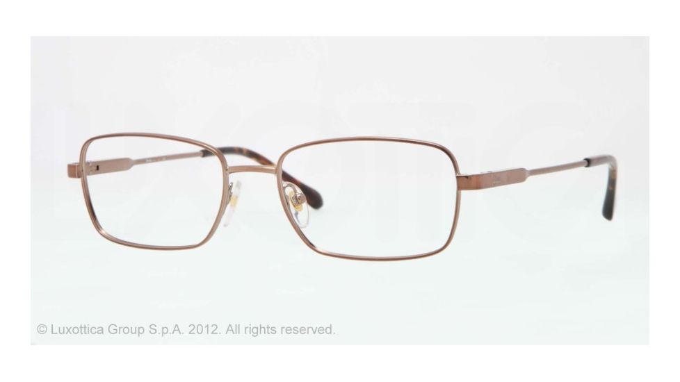 Sferoflex SF2258 Single Vision Prescription Eyeglasses 476-52 - Matte Copper Frame, Demo Lens Lenses