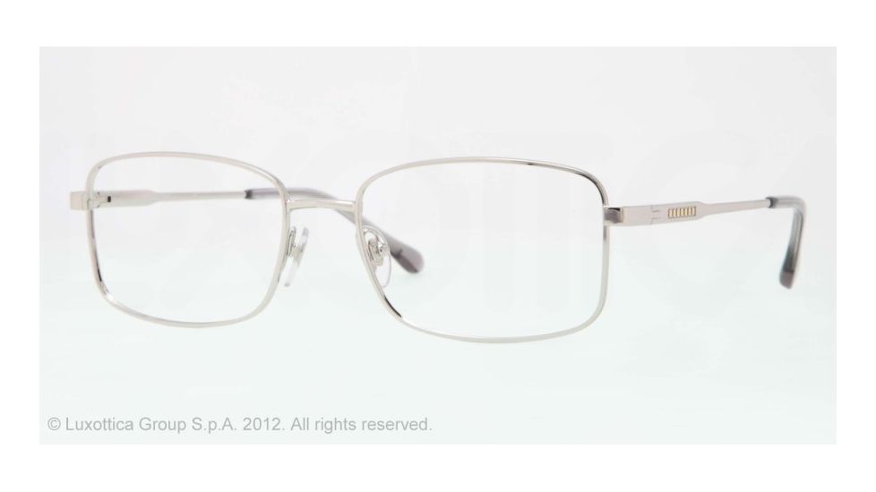 Sferoflex SF2259 Bifocal Prescription Eyeglasses 485-54 - Silver Frame, Demo Lens Lenses