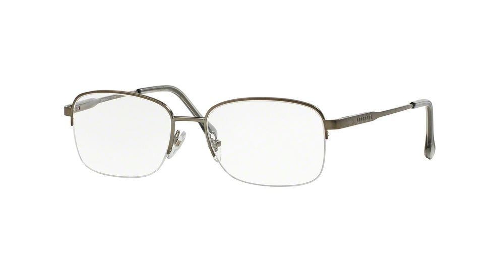 Sferoflex SF2260 Eyeglass Frames 231-53 - Matte Gunmetal Frame, Demo Lens Lenses