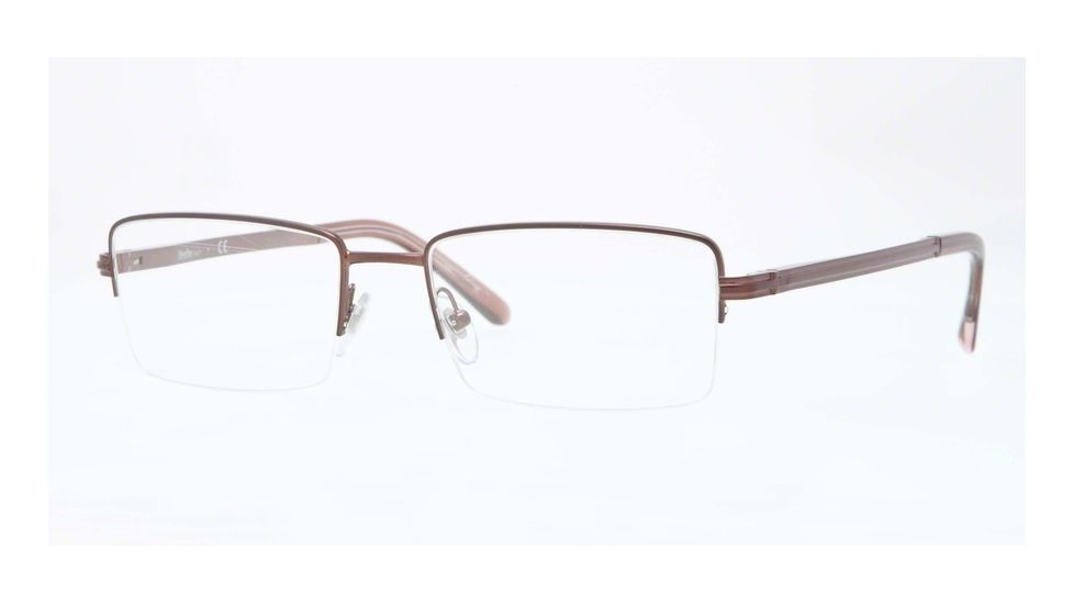 Sferoflex SF2261 Single Vision Prescription Eyeglasses 355-52 - Matte - Dark Brown Frame