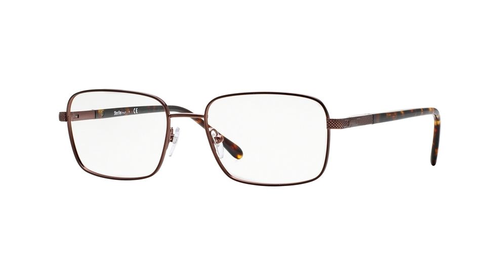 Sferoflex SF2266 Progressive Prescription Eyeglasses 355-53 - Matte - Dark Brown Frame