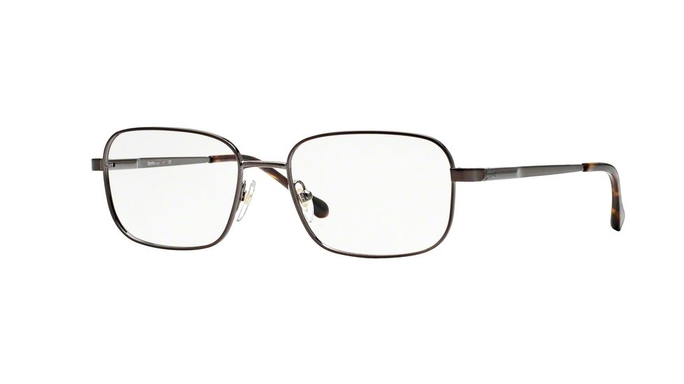 Sferoflex SF2267 Single Vision Prescription Eyeglasses 441-51 - Black Cocoa Frame