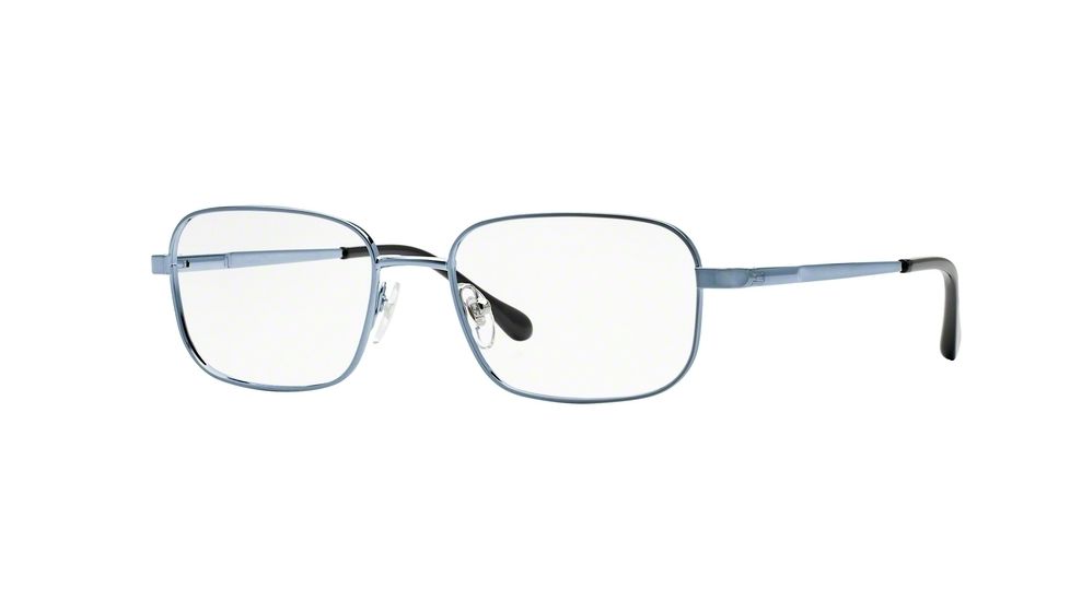 Sferoflex SF2267 Single Vision Prescription Eyeglasses 499-51 - Light Blue Frame
