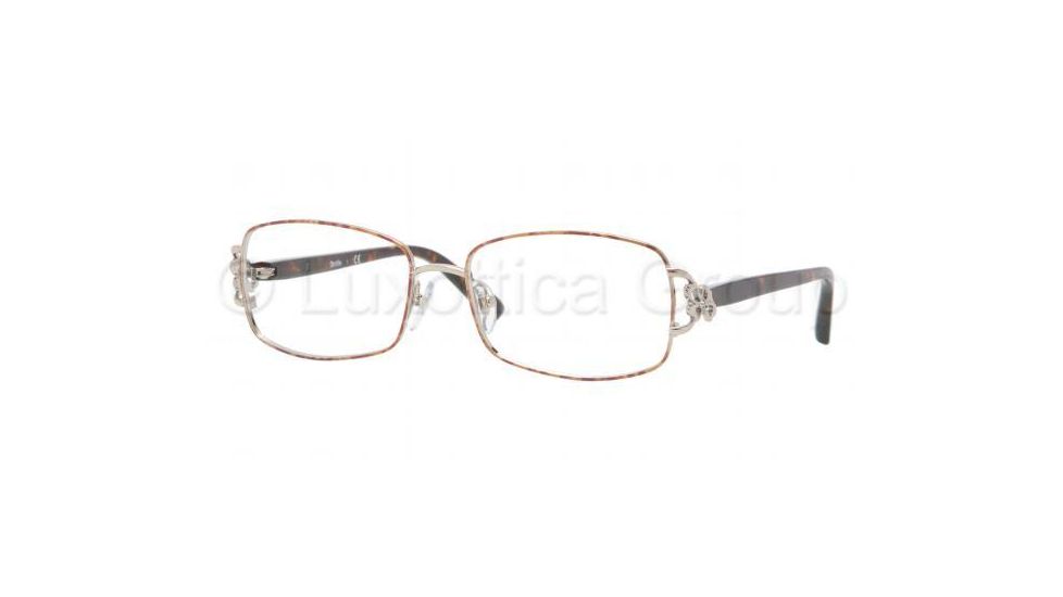 Sferoflex SF2569B Single Vision Prescription Eyeglasses S698-5216 - Light Hold Red Spots Frame, Demo Lens Lenses