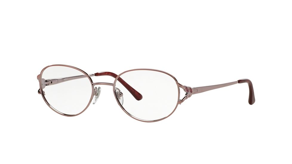 Sferoflex SF2577 Progressive Prescription Eyeglasses 489-51 - Shiny Pink Frame