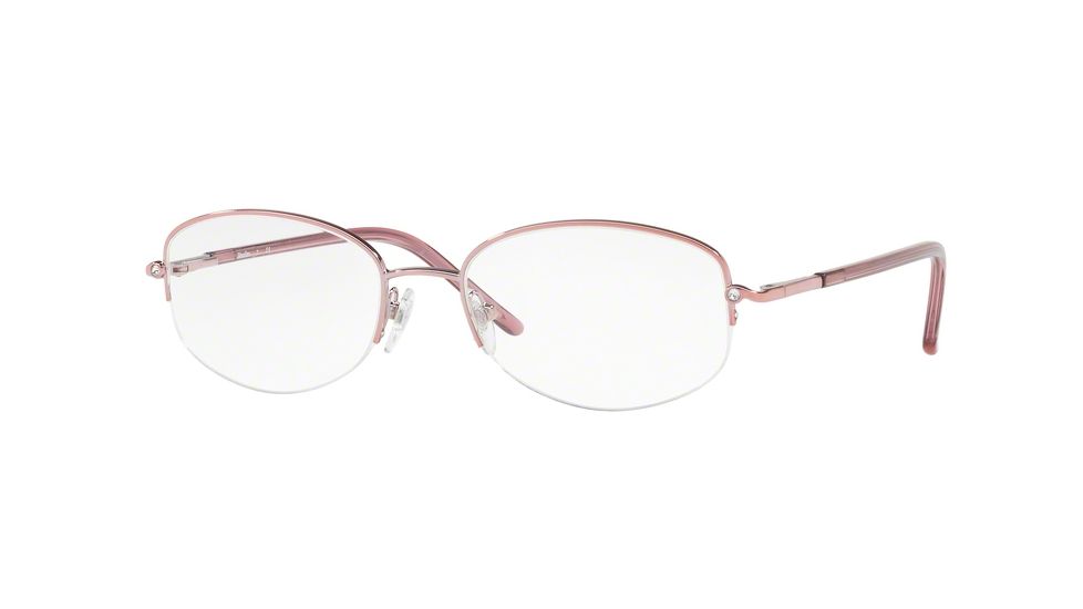 Sferoflex SF2587B Single Vision Prescription Eyeglasses 299-53 - Rose Frame