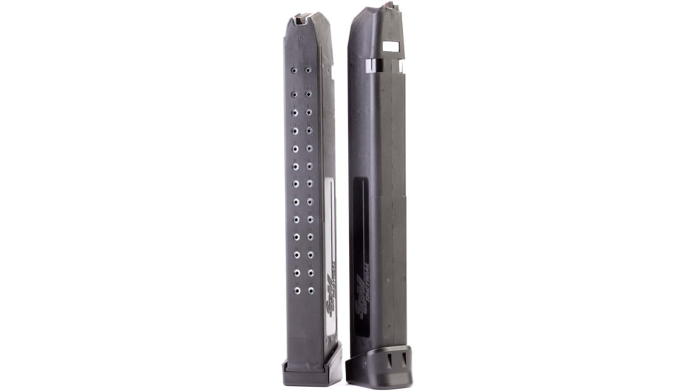 SGM Tactical .40 Cal Glock Compatible Pistol Magazine, 31 Round, Black, SGMT40G31R