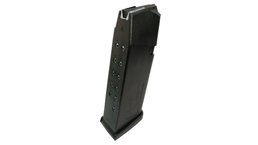 SGM Tactical Glock 21 Standard Capacity Pistol Magazine - 13 Rounds, Black SGMTMG21