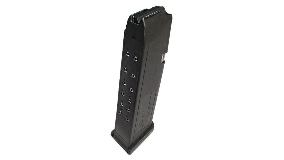 SGM Tactical Glock 22 Standard Capacity Pistol Magazine - 15 Rounds, Black SGMTMG22