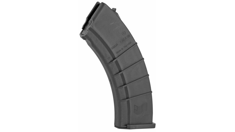 SGM Tactical Saiga 7.62x39 Rifle Magazine, 30 Rounds, Black, SSGMP76230