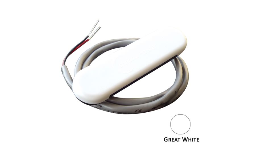 Shadow-Caster LED Lighting Courtesy Light w/2' Lead Wire - White ABS Cover - Great White - 4-Pack 62541