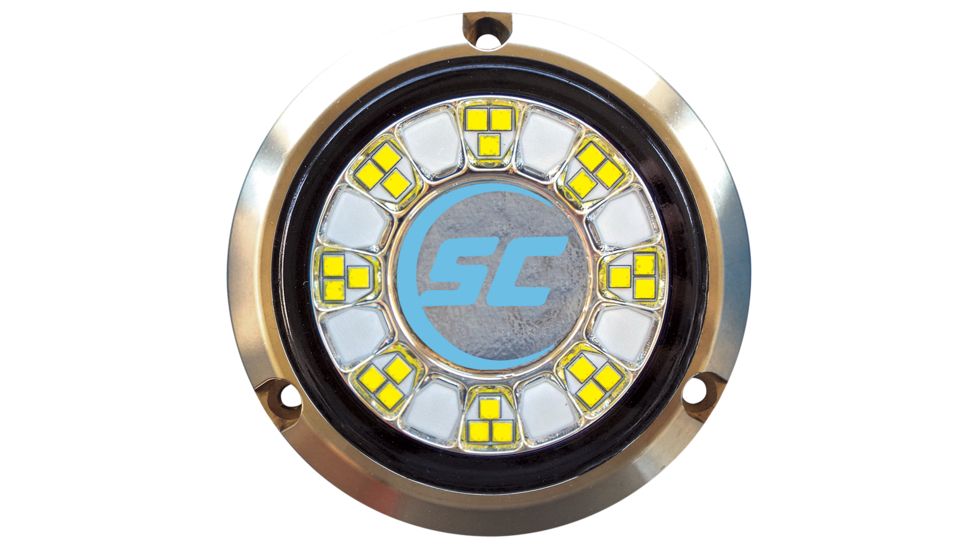 Shadow-Caster LED Lighting SCR-24 Bronze Underwater Light - 24 LEDs - Bimini Blue 65910