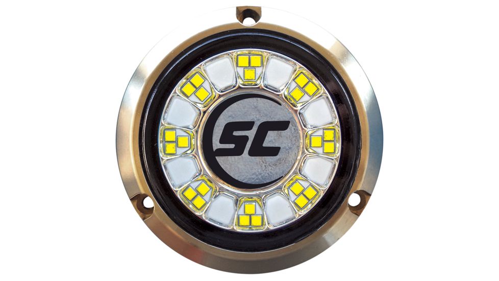Shadow-Caster LED Lighting SCR-24 Bronze Underwater Light - 24 LEDs - Great White 65909