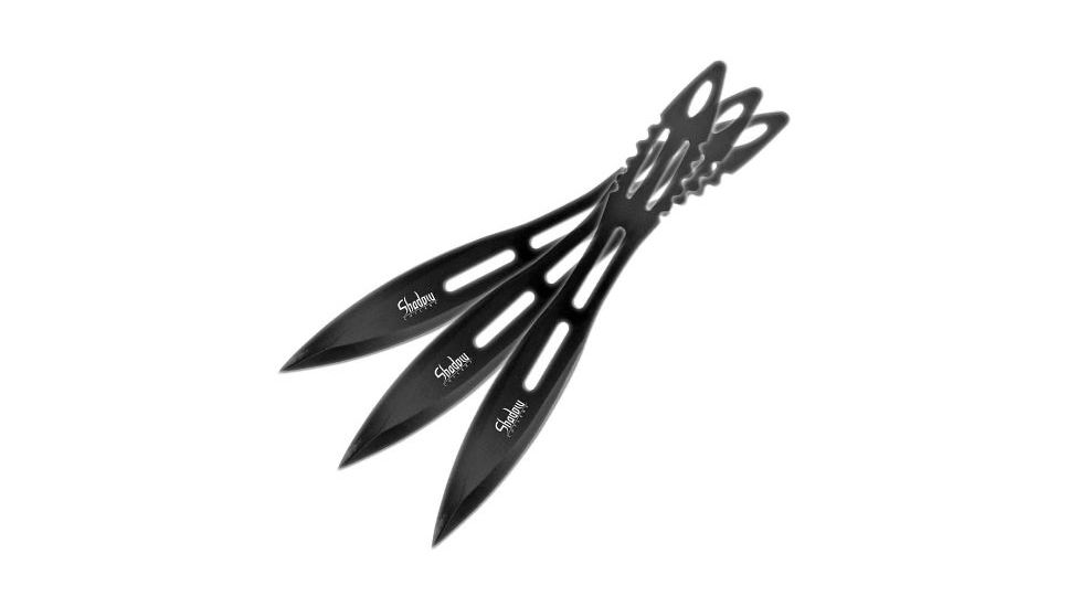Shadow Cutlery Black Hornet Triple Thrower Set, Black, .8 LB SH3570