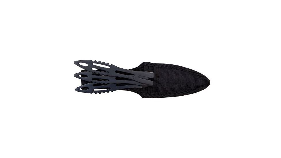 Shadow Cutlery Black Hornet Triple Thrower Set, Black, .8 LB SH3570