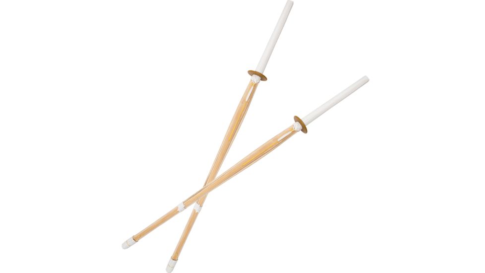 Shadow Cutlery Kendo Bamboo Shinai Set, White/Bamboo, 1LB each SH7750-2
