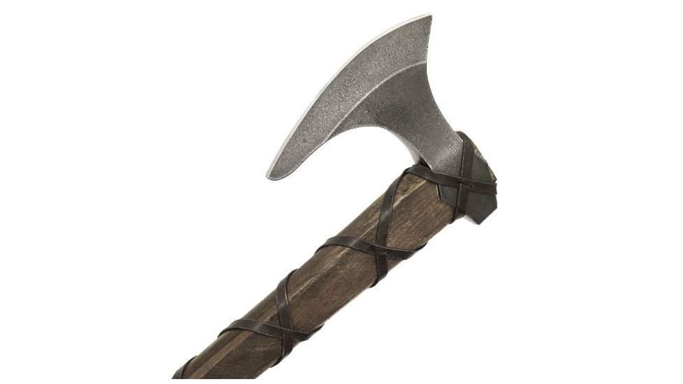 Shadow Cutlery Vikings - Axe of Ragnar Lothbrok - Standard Edition, Brown/Silver, 2.4LB SH8000