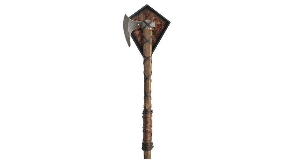 Shadow Cutlery Vikings - Axe of Ragnar Lothbrok - Standard Edition, Brown/Silver, 2.4LB SH8000
