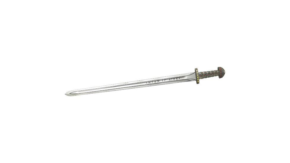 Shadow Cutlery Vikings - Sword of Kings - Limited Edition, Silver/Gold, 3.5LB SH8005LE
