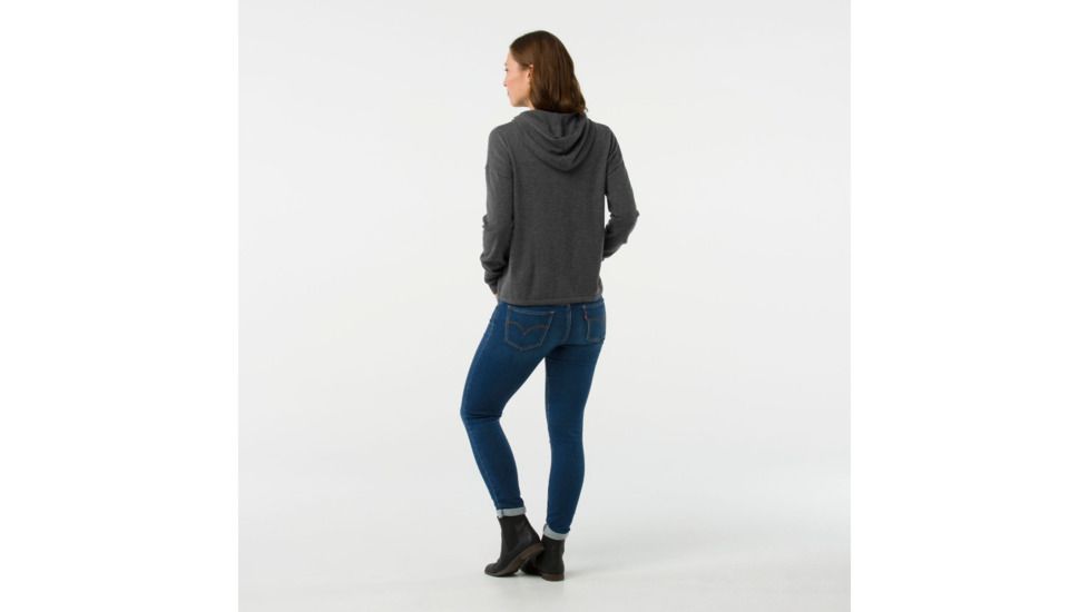 Smartwool Shadow Pine Sweater Jacket-Women's, Medium Gray Heather, Extra Small, SW000324084-XS