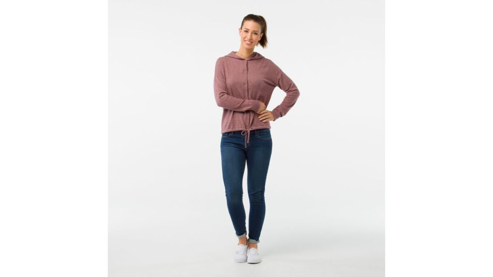 Smartwool Shadow Pine Sweater Jacket-Women's, Nostalgia Rose H, Extra Small, SW000324A12-XS