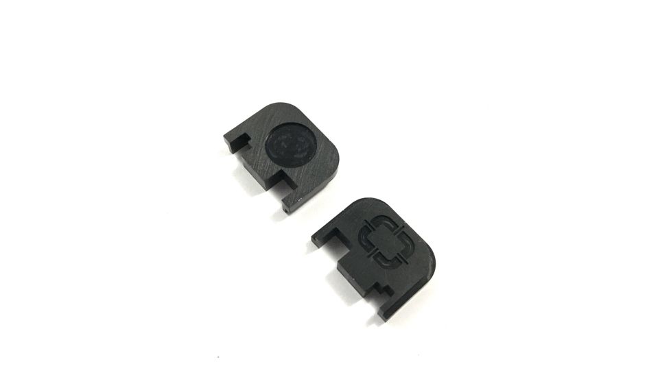 Shadow Systems Glock Aluminum Pistol Slide Cover Plate w/ Logo SG9C-01-15-BLK