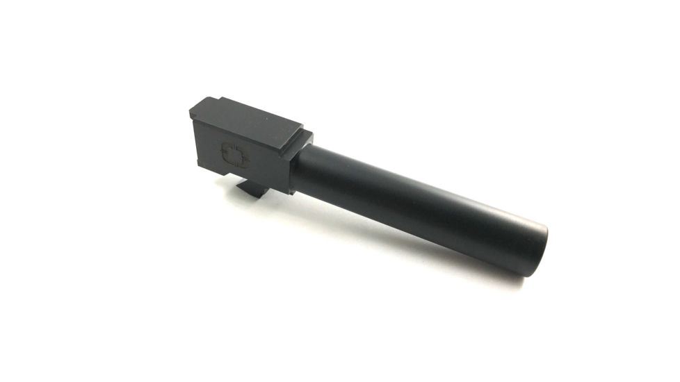 Shadow Systems Match Barrel, G19 Compatible, Standard Profile, Nitride, Black, SG9C-01-03-DLC