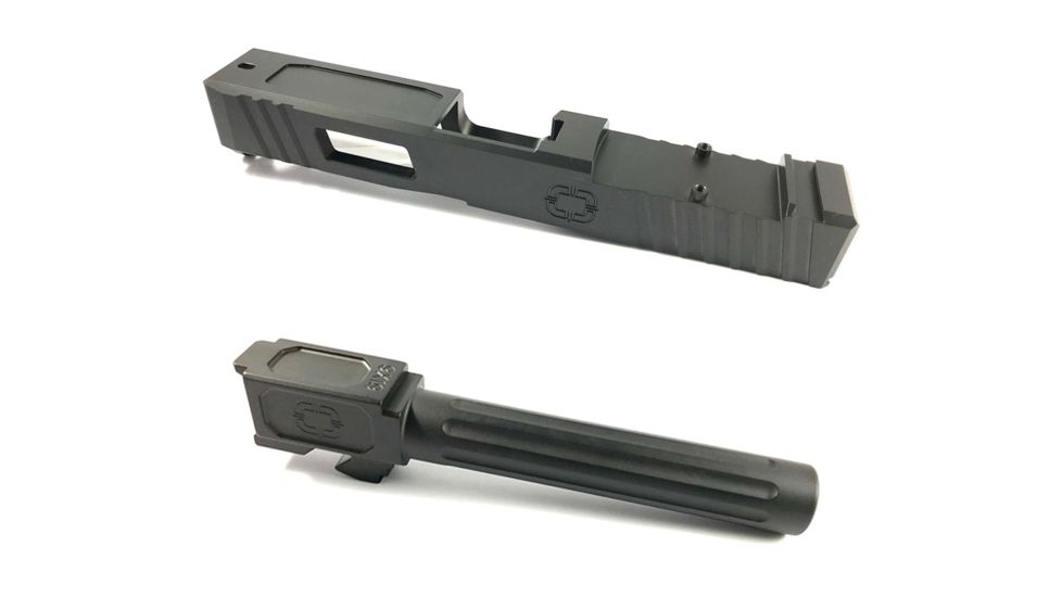 Shadow Systems OpticsPlanet Combat Special Glock 17 Pistol Slide Gen 3 with Match Barrel - Black