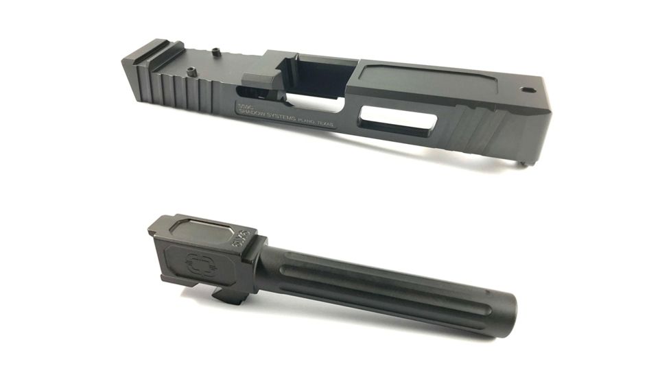 Shadow Systems OpticsPlanet Combat Special Glock 17 Pistol Slide Gen 4 with Match Barrel - Black