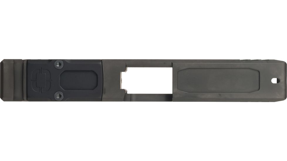 Shadow Systems OpticsPlanet Combat Special Glock 19 Gen4 Pistol Slide w/Cover Plate, DLC, Black, SG9C-00-02OP4-DLC
