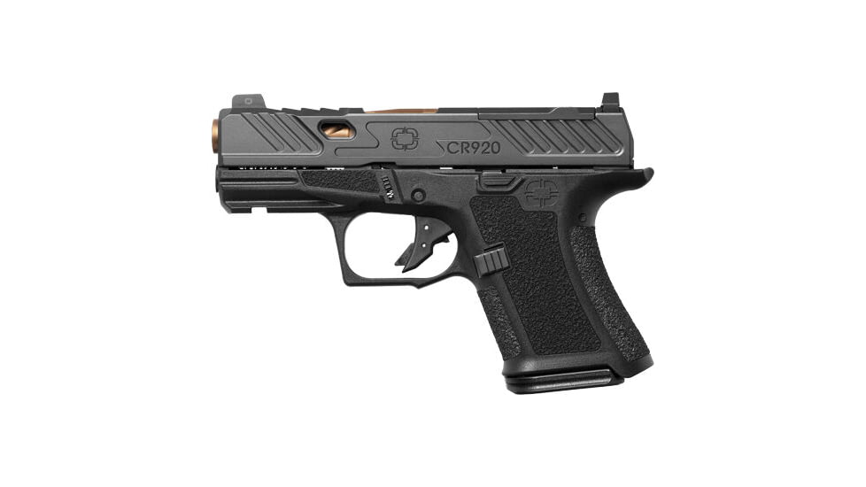 Shadow Systems CR920 Elite Semi Auto Pistol, 9mm Luger, 3.41 in Barrel