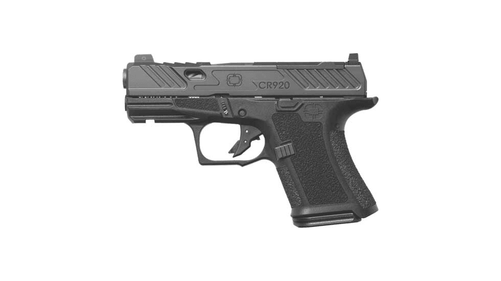 Shadow Systems CR920 Elite Semi Auto Pistol, 9mm Luger, 3.41 in Barrel
