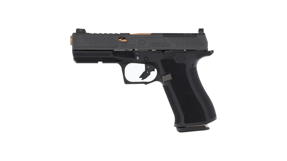 Shadow Systems CR920XL Elite Semi Auto Pistol, 9mm Luger, 4.18 in Barrel