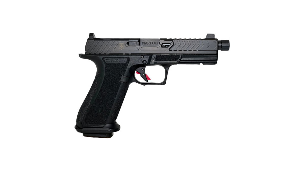 Shadow Systems War Poet DR920 Elite Semi Auto Pistol, 9mm Luger, 5 in Barrel