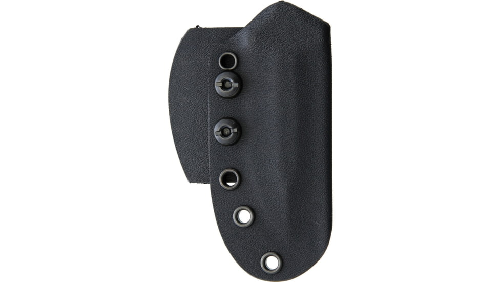 Shadow Tech Push Dagger, 5.5in Overall, 3.5in Black Powder Coated Double Edge 8670 Steel Blade, OD Green G10 Handle, Black Kydex Sheath, STK1005BK