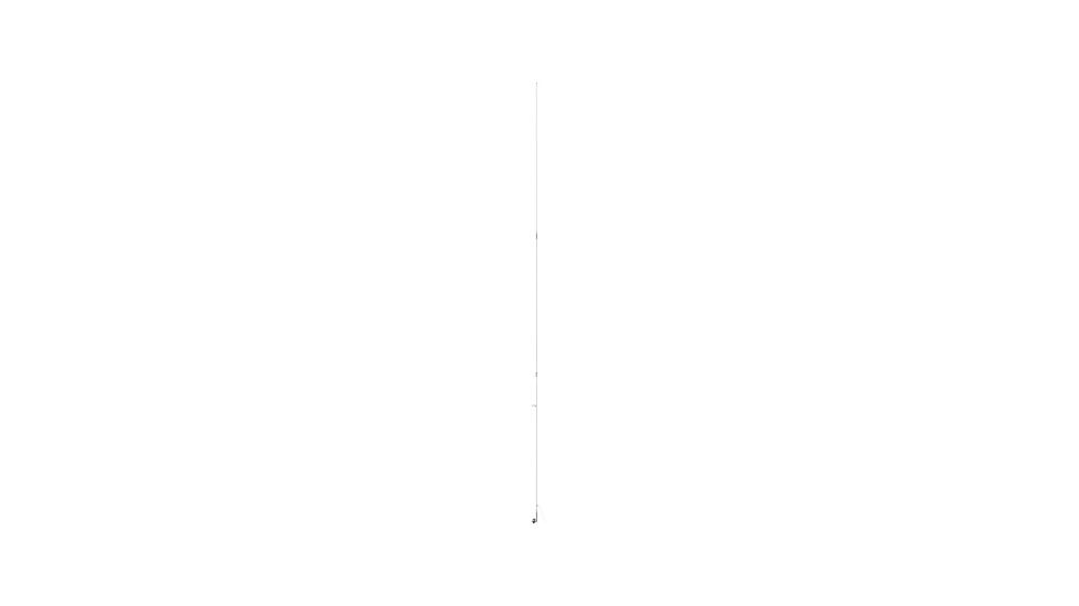 Shakespeare 23ft 3-Pc. SSB Antenna (UPS shipping), New Condition SHA-393