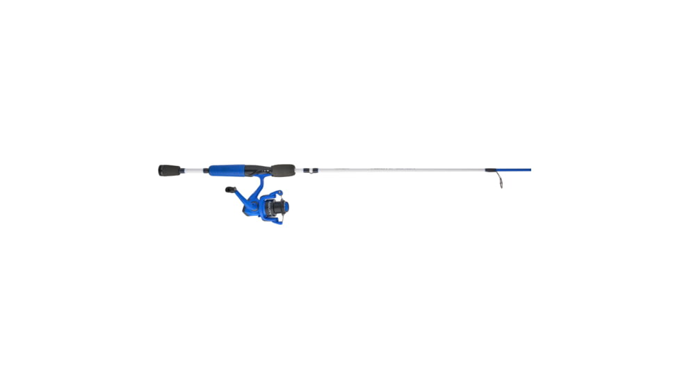 Shakespeare Agility Gel-Tech Spinning Combo, 5.5/1, Right/Left, 30, 6ft. Rod Length, Medium Power, Fast Action, 2 Pieces Rod, Electric Blue, AGGT30/602MB