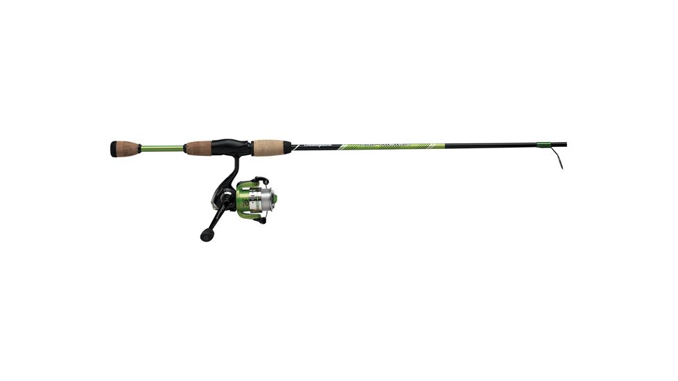 Shakespeare Amphibian Spinning Combo, Green/Orange 182397