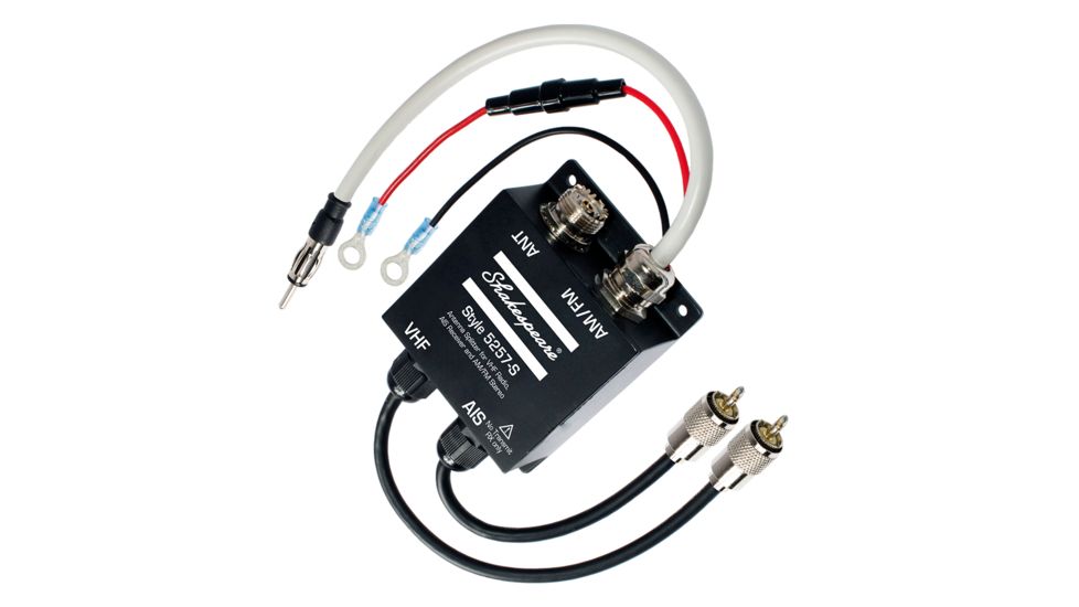Shakespeare Antenna Splitter f/VHF Radio, AIS Receiver &amp; AM/FM Stereo 5257-S 74921