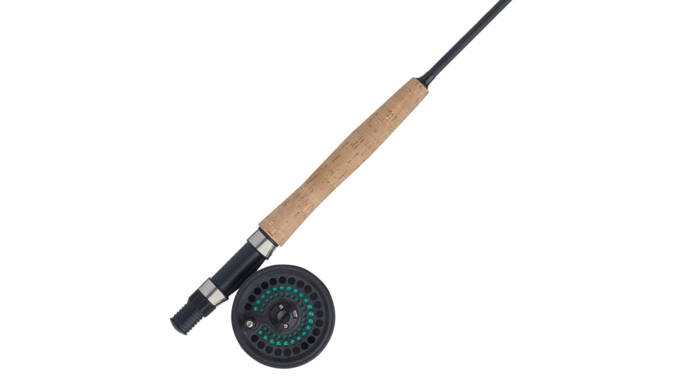Shakespeare Cedar Canyon Premier Fly Kit, 1.0/1, Right/Left, 5/6, 9ft. Rod Length, Fly Power, 4 Pieces Rod, Black, SKITCCP9F56W