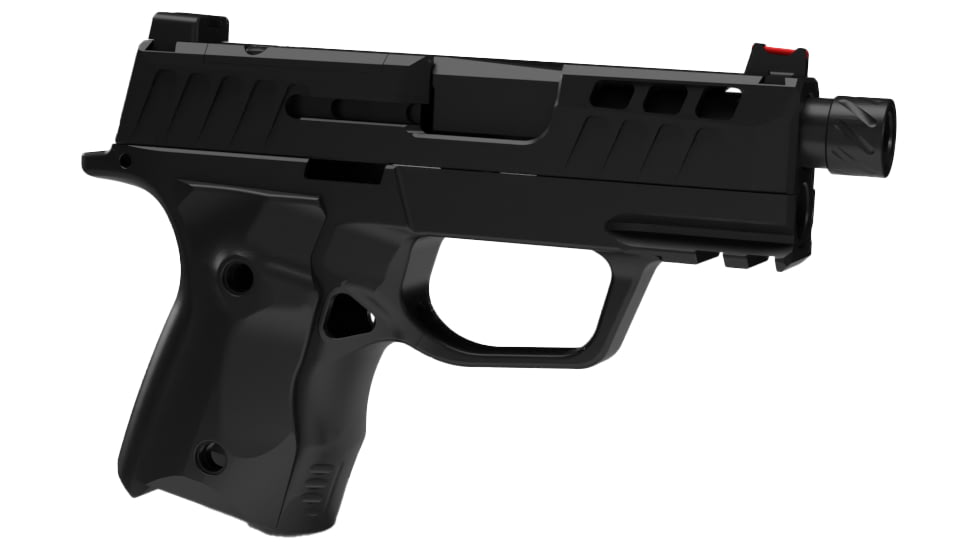 ShaloTek FLEX 365X Sentinel Threaded X-10R Barrel, Black, F-365XT-SENT-XR-10-NS-01-01