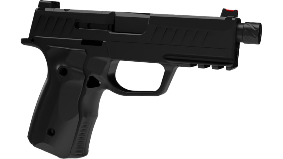 ShaloTek FLEX 365XL EDC Threaded XL-12R Barrel, Black, F-365XLT-EDC-XLR-12-NS-01-01