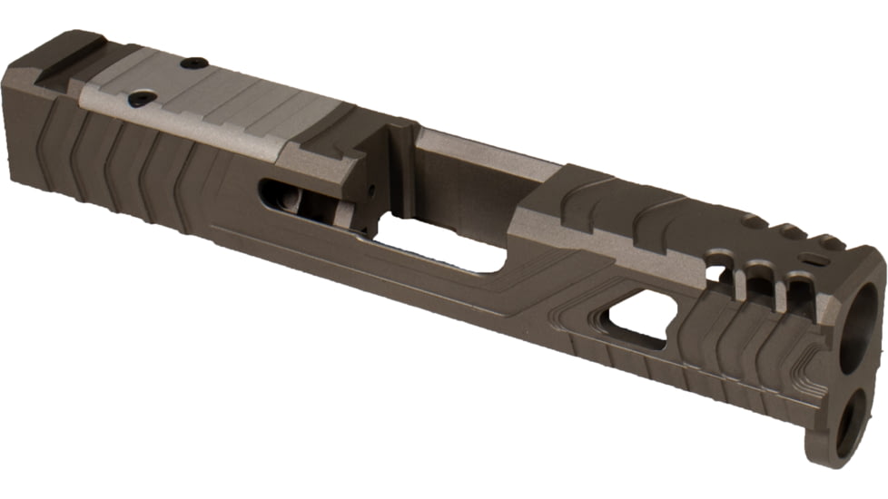 Shark Coast Tactical Method Custom Stripped Pistol Slide, Glock 43x, FDE, 100-006-0300-02