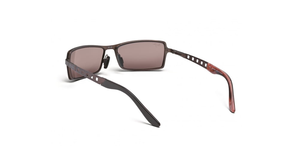 Maui Jim Shark Pit Sunglasses w/ Copper Frame and Maui Rose Lenses - R228-23, Back View