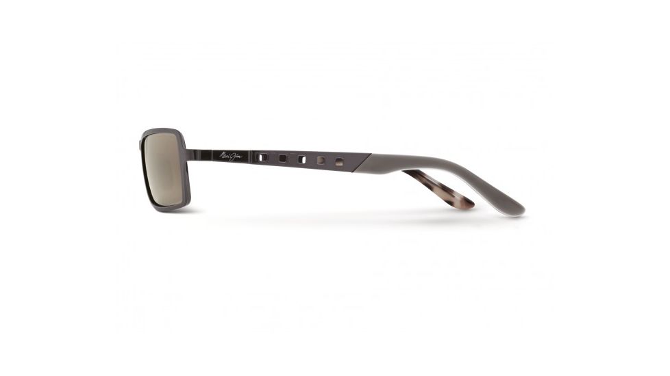 Maui Jim Shark Pit Sunglasses w/ Brushed Bronze Frame and HCL Bronze Lenses - H228-20, Side View