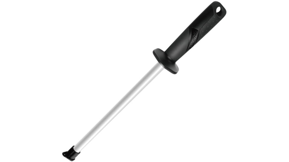 Sharpal Ceramic Sharpening Rod, 15.5 overall, Black plastic handle, 118N