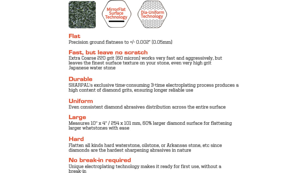 Sharpal Diamond Lapping Plate